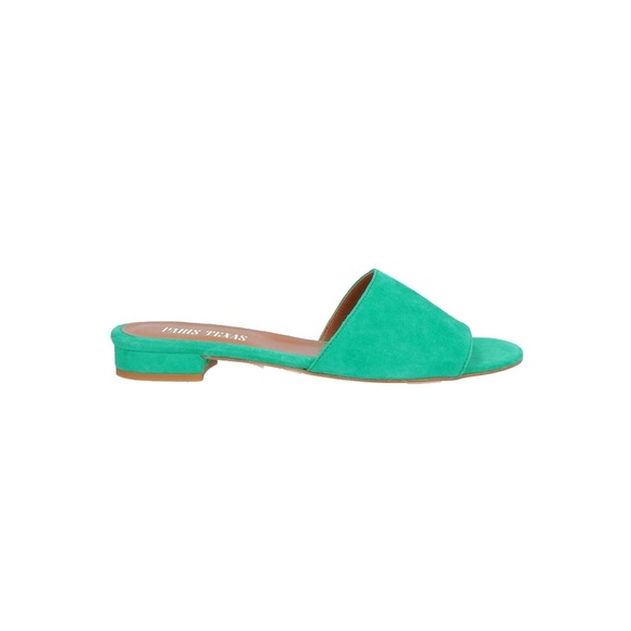 Paris Texas Suede Green Sandals US 7 - Picture 3 of 4